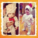 Two Little Mummy Twin Costumes