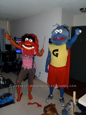 Ultimate Animal and Gonzo Muppets Costumes Ultimate Animal and Gonzo Muppets Costumes