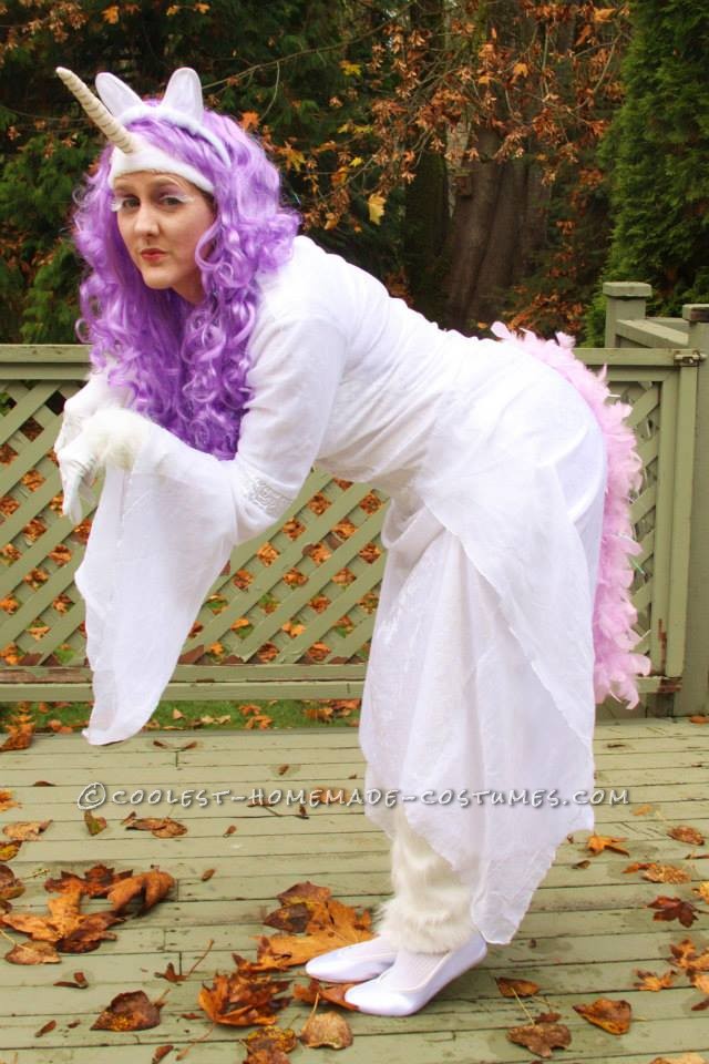 Beautiful Homemade Unicorn Costume