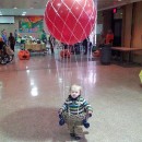 Cool Hot Air Balloon Halloween Costume for a Toddler