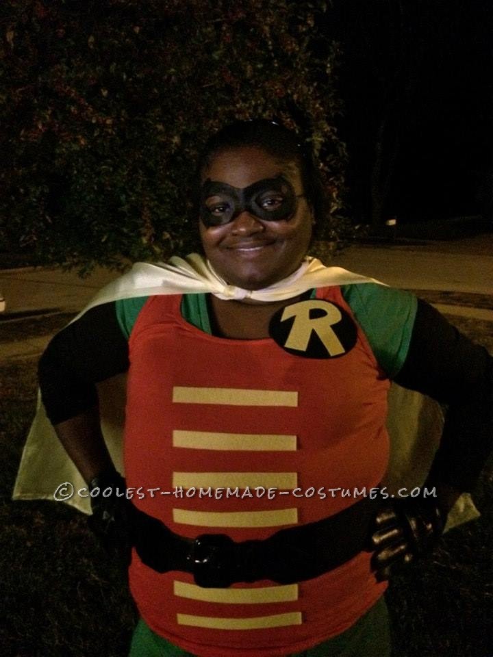 Homemade Vintage Robin Costume