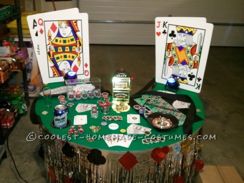 Viva Las Vegas Casino Dealer Costume