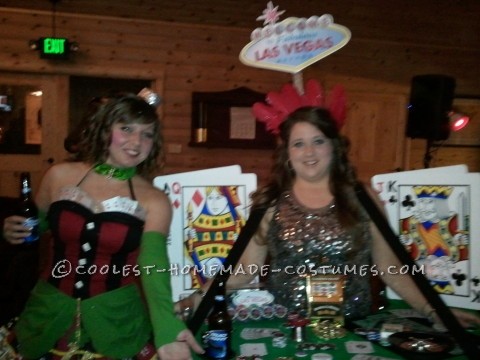 Viva Las Vegas Casino Dealer Costume