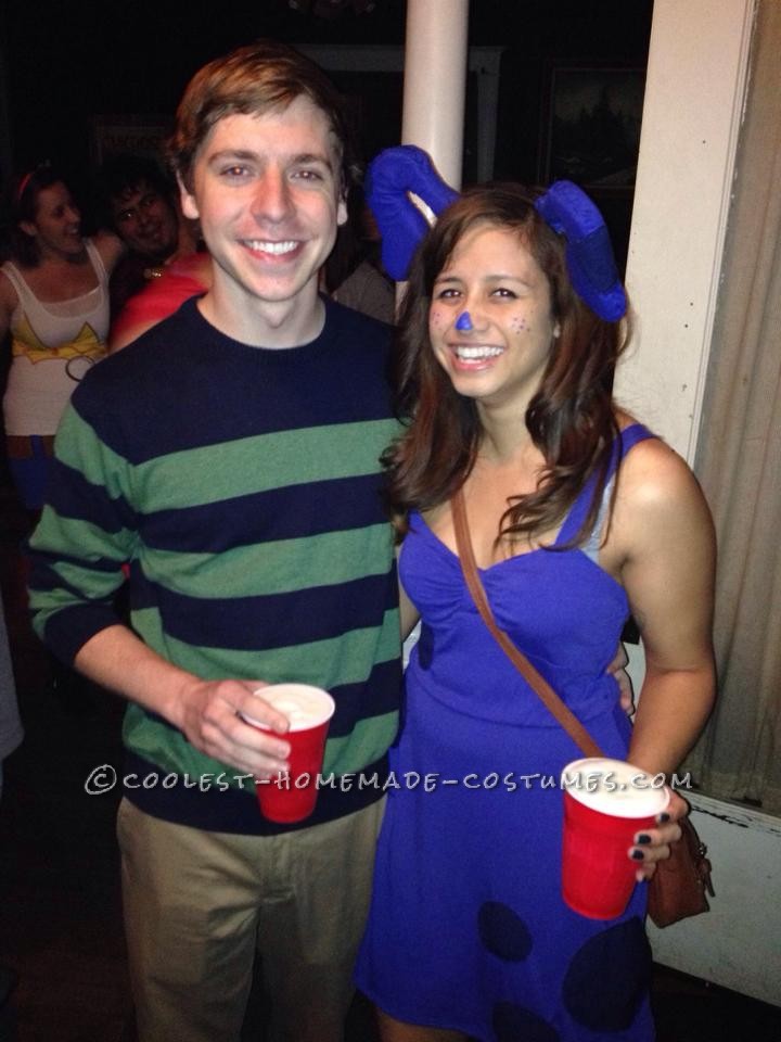 Cute Blues Clues Couple Halloween Costume