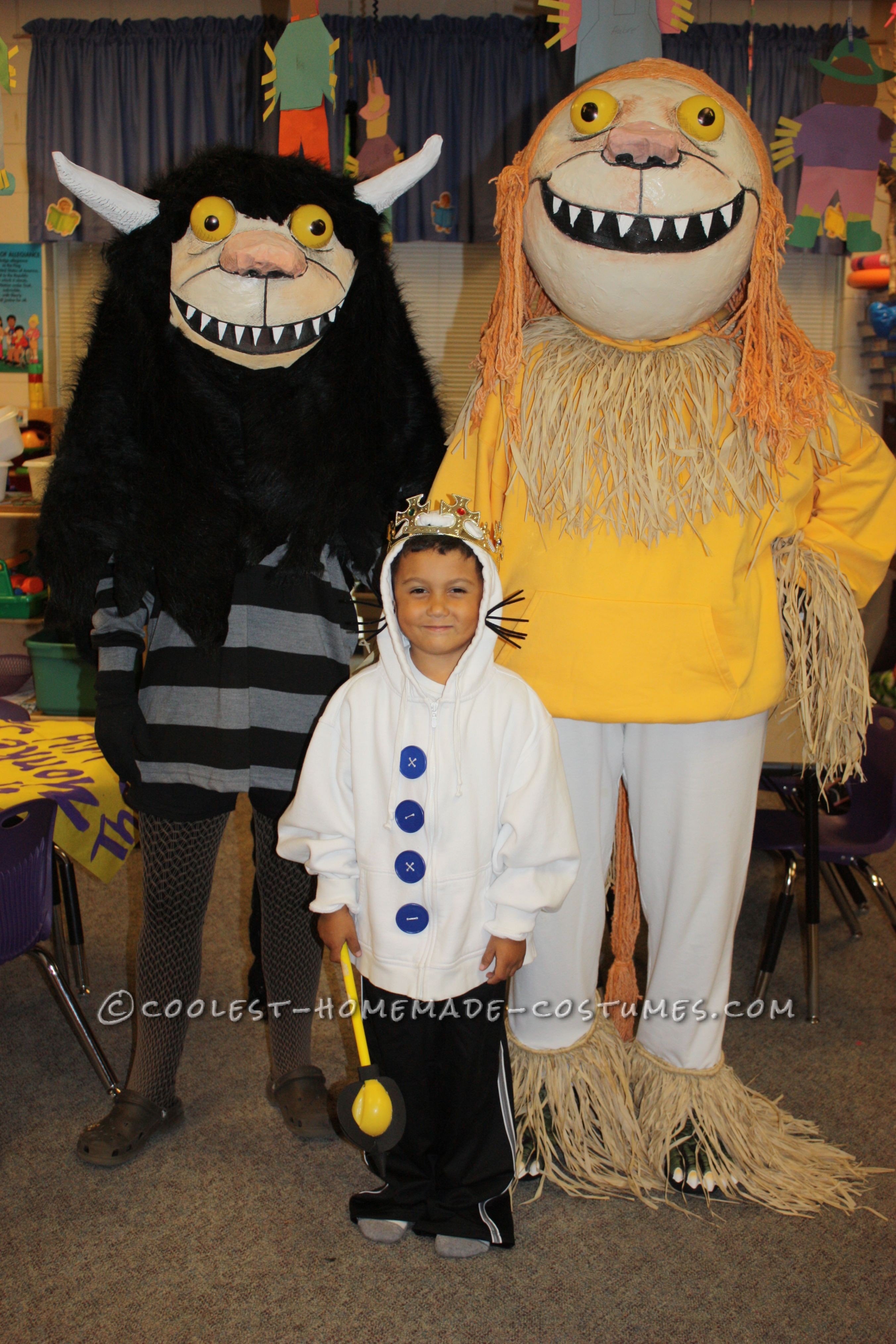 Where The Wild Things Are Homemade Group Family Costume