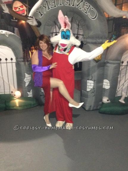 Jessica and Roger Rabbit Couple Costume