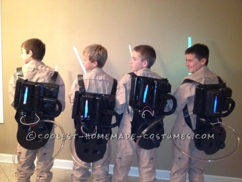 Best Homemade Ghost Busters Group Halloween Costume