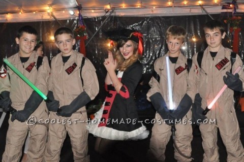 Best Homemade Ghost Busters Group Halloween Costume