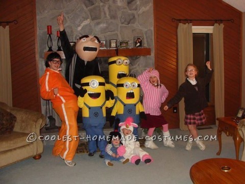 Despicable Me Group Costume for the Entire Family