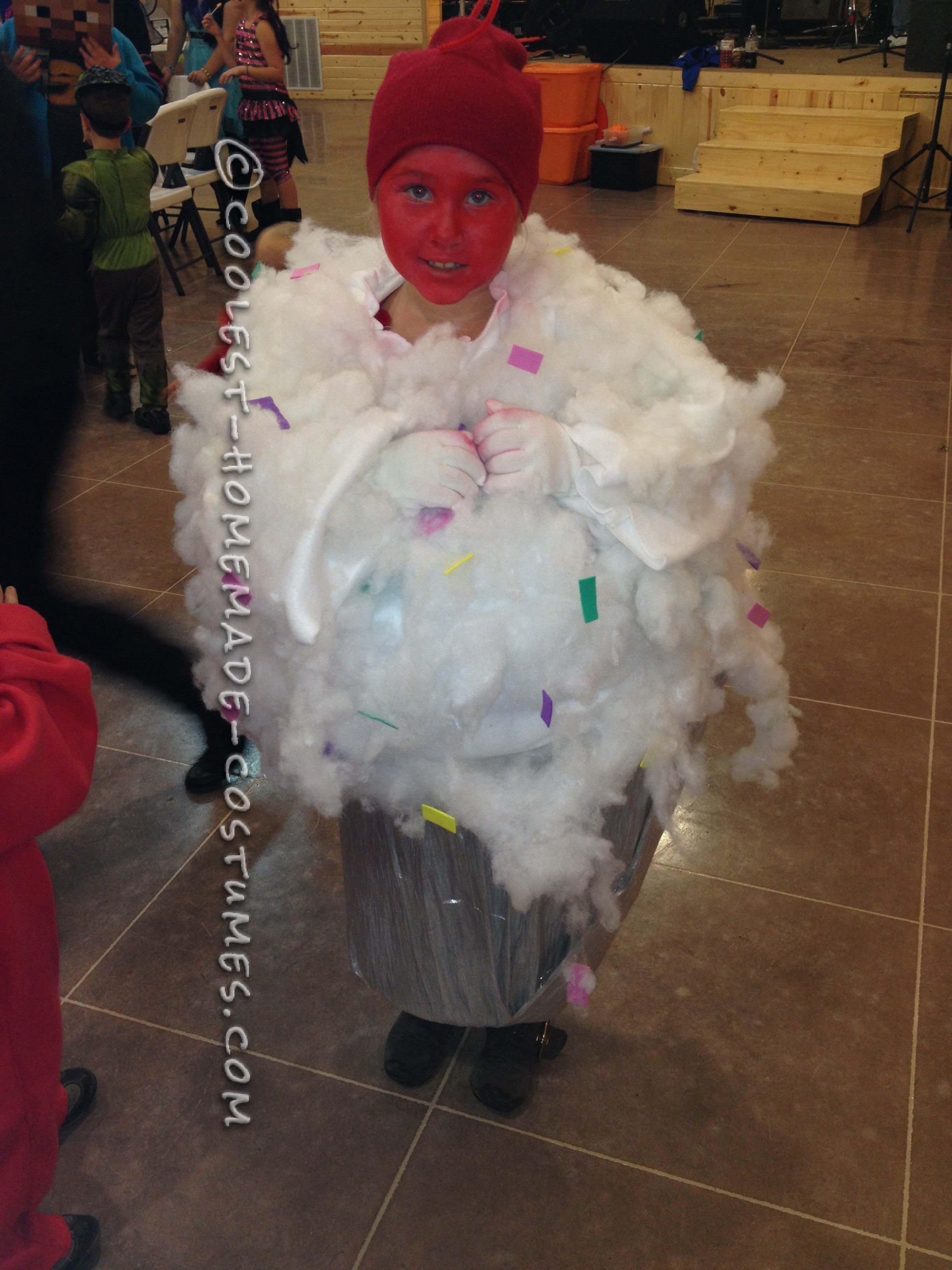 Prize-Winning Homemade Cupcake Costume