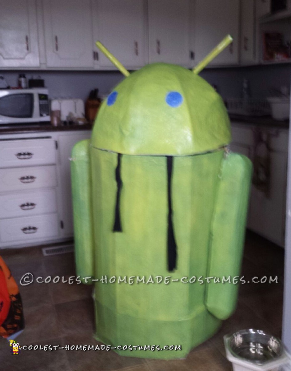 Winning Google Android Costume