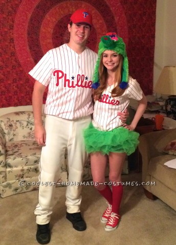 Woman's Phillie Phanatic Costume