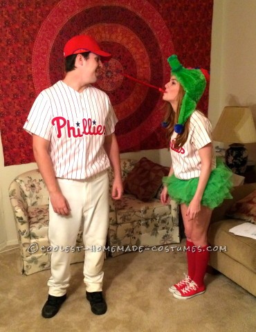 Woman's Phillie Phanatic Costume