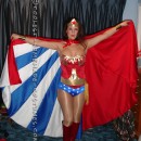 Beautiful Homemade Wonder Woman Costume