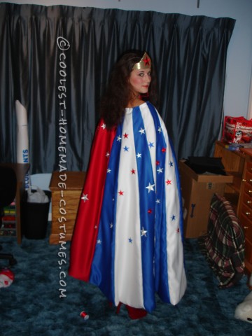 Beautiful Homemade Wonder Woman Costume