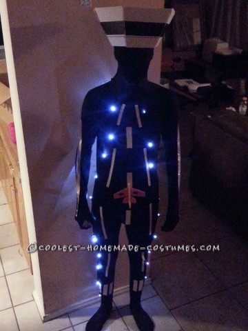 Awesome DIY Costume Idea: Airport Runway with Flashing Lights and Control Tower