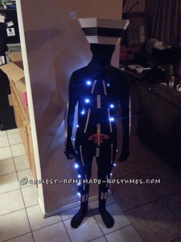 Awesome DIY Costume Idea: Airport Runway with Flashing Lights and Control Tower