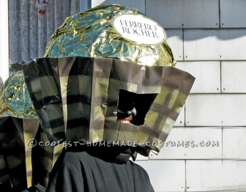 Yummy Chocolate Ferrero Rocher Candy Head Group Costume Idea