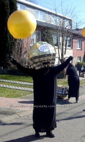 Yummy Chocolate Ferrero Rocher Candy Head Group Costume Idea