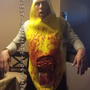 Funny and Different Zombie Banana Man Costume