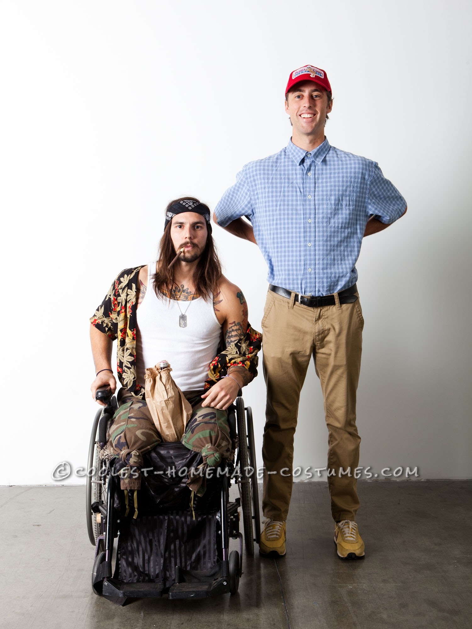 Lt. Dan and Forrest Gump Take Halloween by Storm