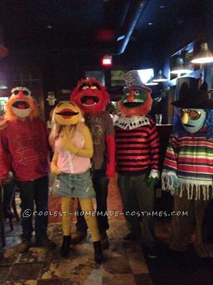 Electric Mayhem Muppets Group Costume