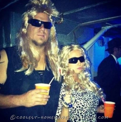 Dog the Bounty Hunter and Beth Couple Costume