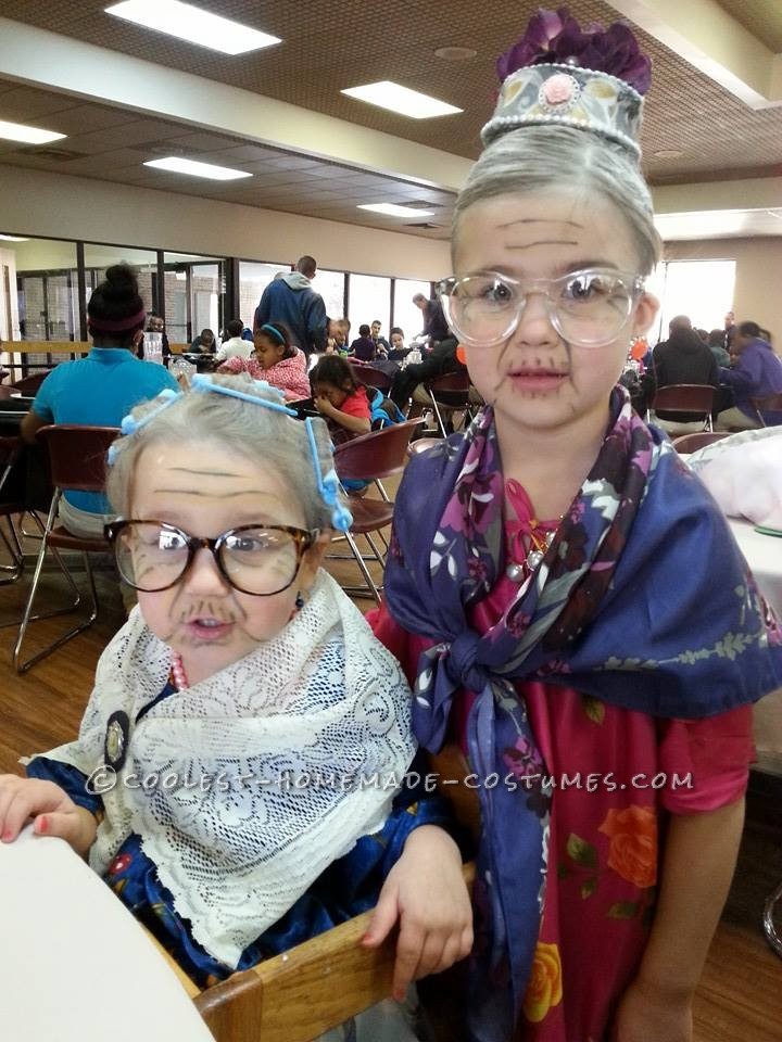 Simple and Easy 100 Year Old Lady Costume