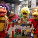 Fraggle Rock Papier Mache Masks