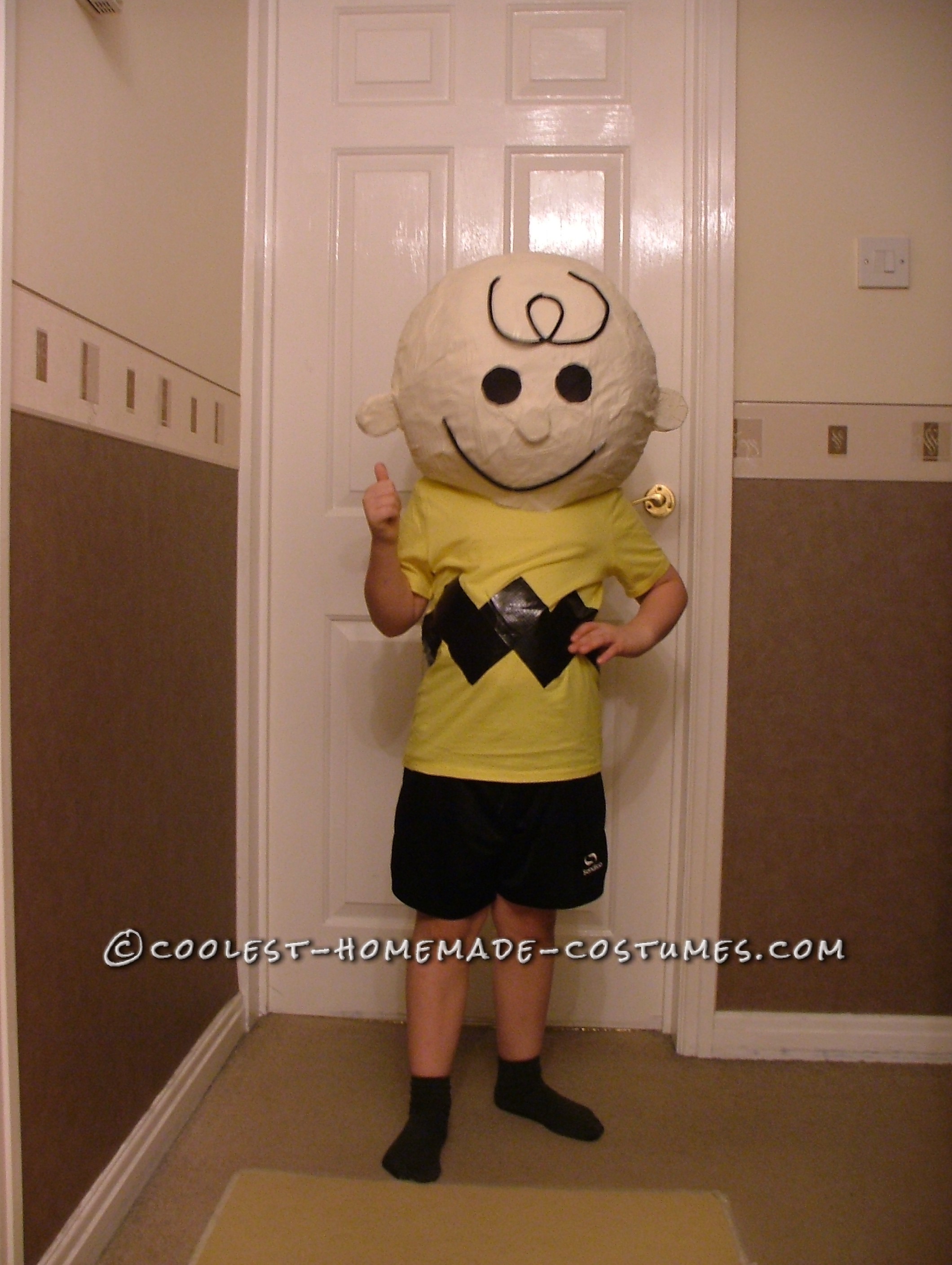 Charlie Brown Costume for World Book Day