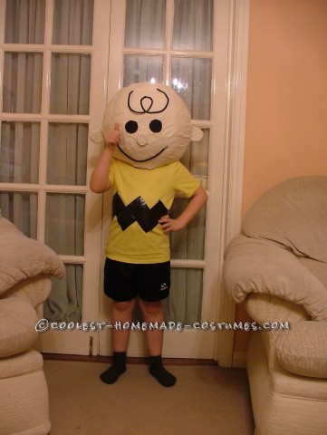 Charlie Brown Costume for World Book Day