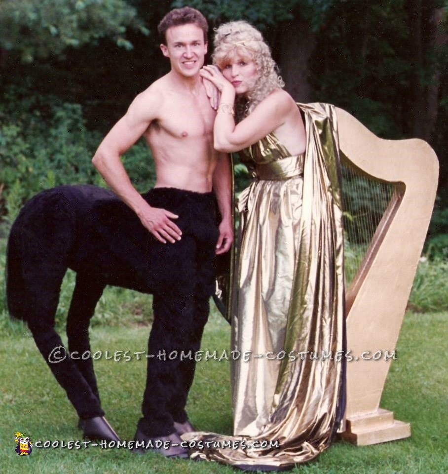 Mythological Centaur and Singing Harp Costumes