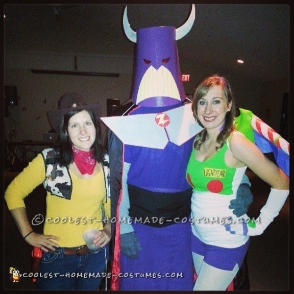 Toy Story Group Costume: Buzz, Woody, and Evil Emperor Zurg