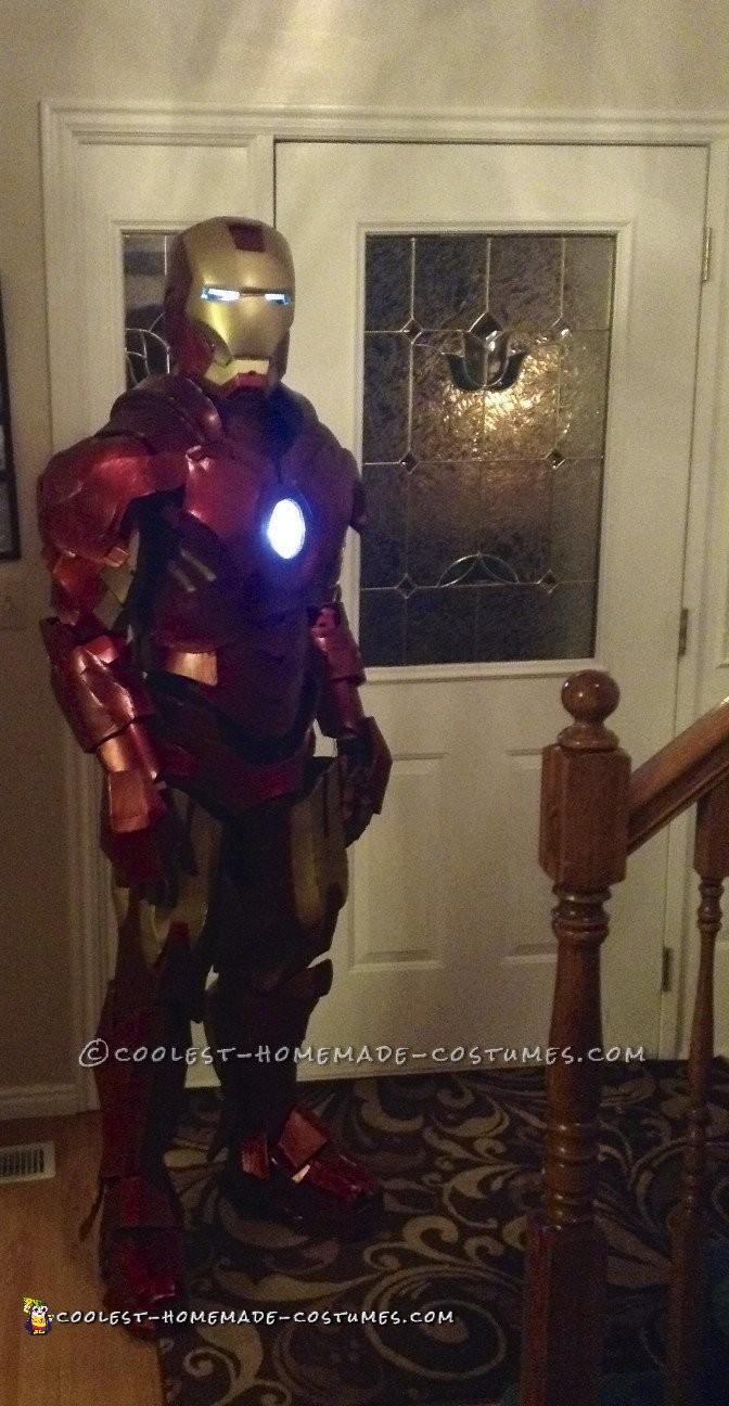 Awesome Homemade Iron Man Costume