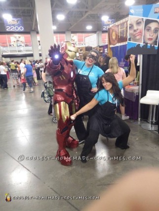 Awesome Homemade Iron Man Costume