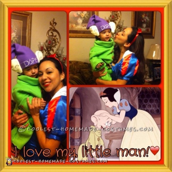 Fun Mommy Snow White and Baby Dopey Costumes