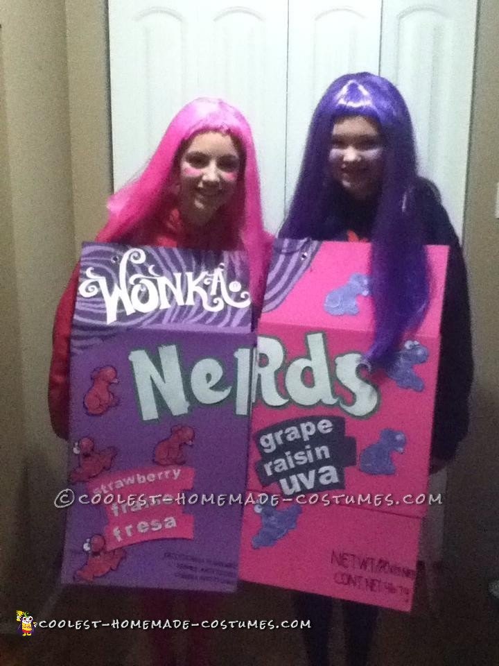 Nerds Girls Couple Costume