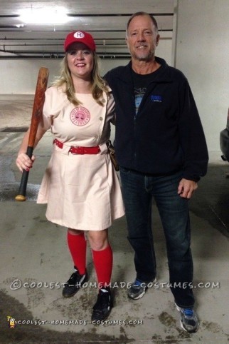 Coolest Rockford Peach Costume from A League of Their Own