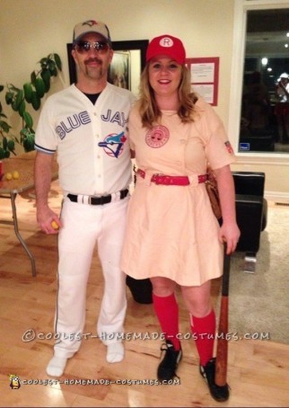 Coolest Rockford Peach Costume from A League of Their Own