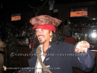 Coolest Homemade Jack Sparrow Costume - The Real Deal!