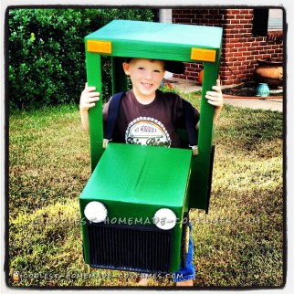 Coolest John Deere Tractor Costume for 4-Year Old Boy
