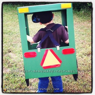 Coolest John Deere Tractor Costume for 4-Year Old Boy