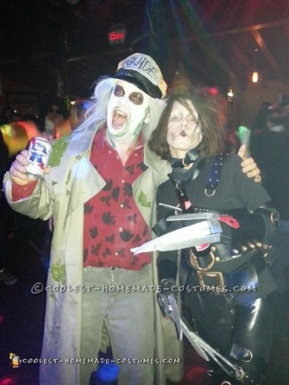 Cool DIY Beetlejuice Costume - The One and Only Taxi Driver