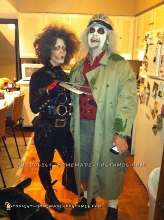 Cool DIY Beetlejuice Costume - The One and Only Taxi Driver