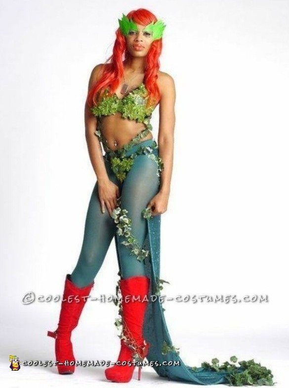 Seductive Poison Ivy Costume