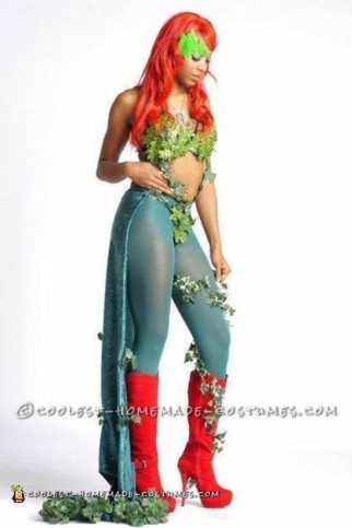 Seductive Poison Ivy Costume