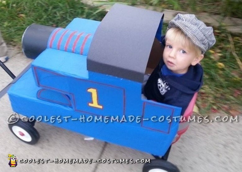Coolest Homemade Thomas the Train Costume