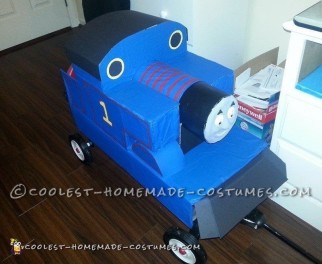 Coolest Homemade Thomas the Train Costume