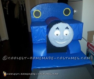 Coolest Homemade Thomas the Train Costume