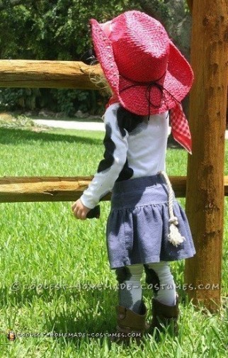 Cutest Cow Child Cowgirl Costume